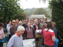 Labour Weekend shoppers at the Giant Plant Sale